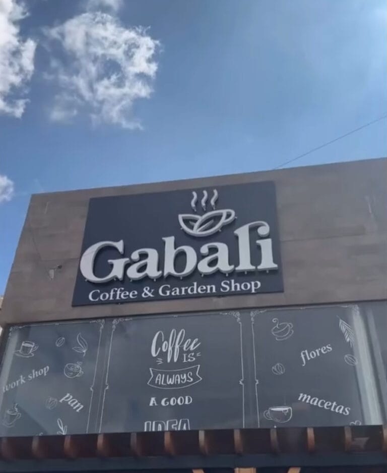 Coffee shop cafetería Gabali
